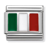 Nomination Composable Classic Link 330207/16 Italy in Enamel & 925 Silver